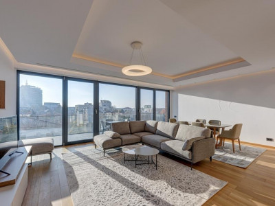 Exclusive 2-Bedroom Penthouse in Primaverii Neighborhood